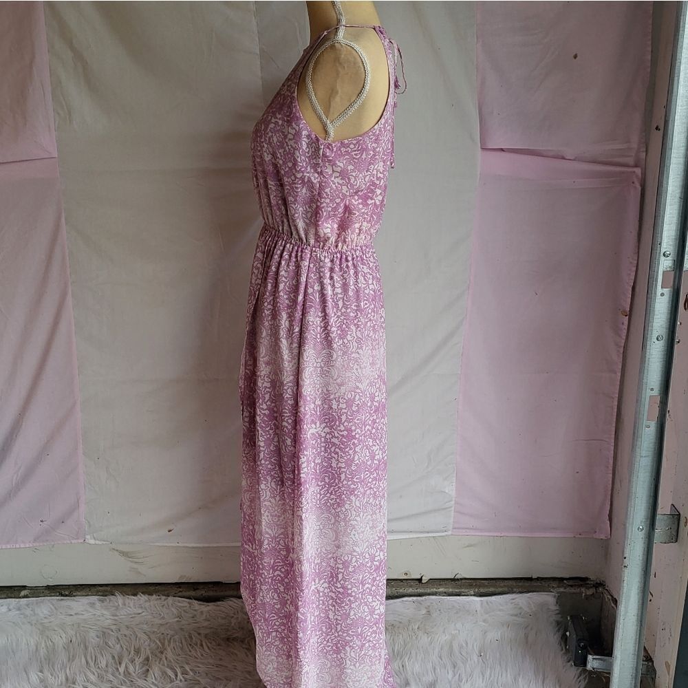 Sanctuary Purple Capetown High Low  Maxi‎ Dress In Faded Lotus Size XS - Picture 7 of 14